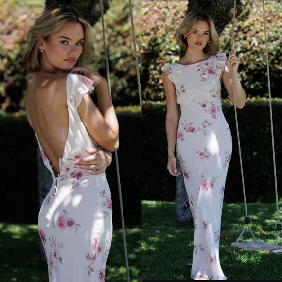 Stone Cold Fox x REVOLVE Miley Maxi Dress in Garden Floral Size Small - Picture 10 of 10